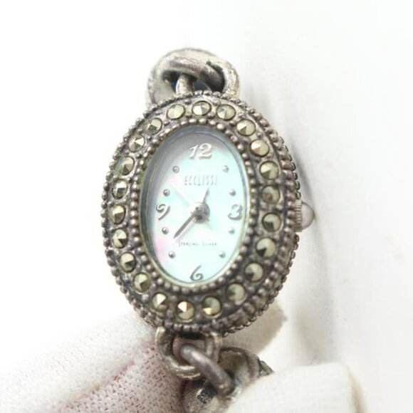 Ecclissi Sterling Silver Chain Watch 107ec128 main image 8
